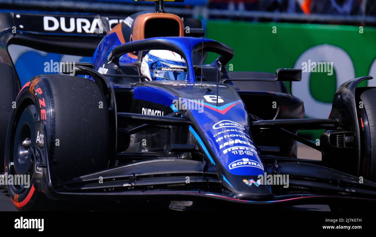May 6th, 2022: Nicholas Latifil, Williams Racing team driver #6 during the  Formula 1 Crypto.com Miami Grand Prix in Miami, FL . Jason Pohuski/CSM  Stock Photo - Alamy