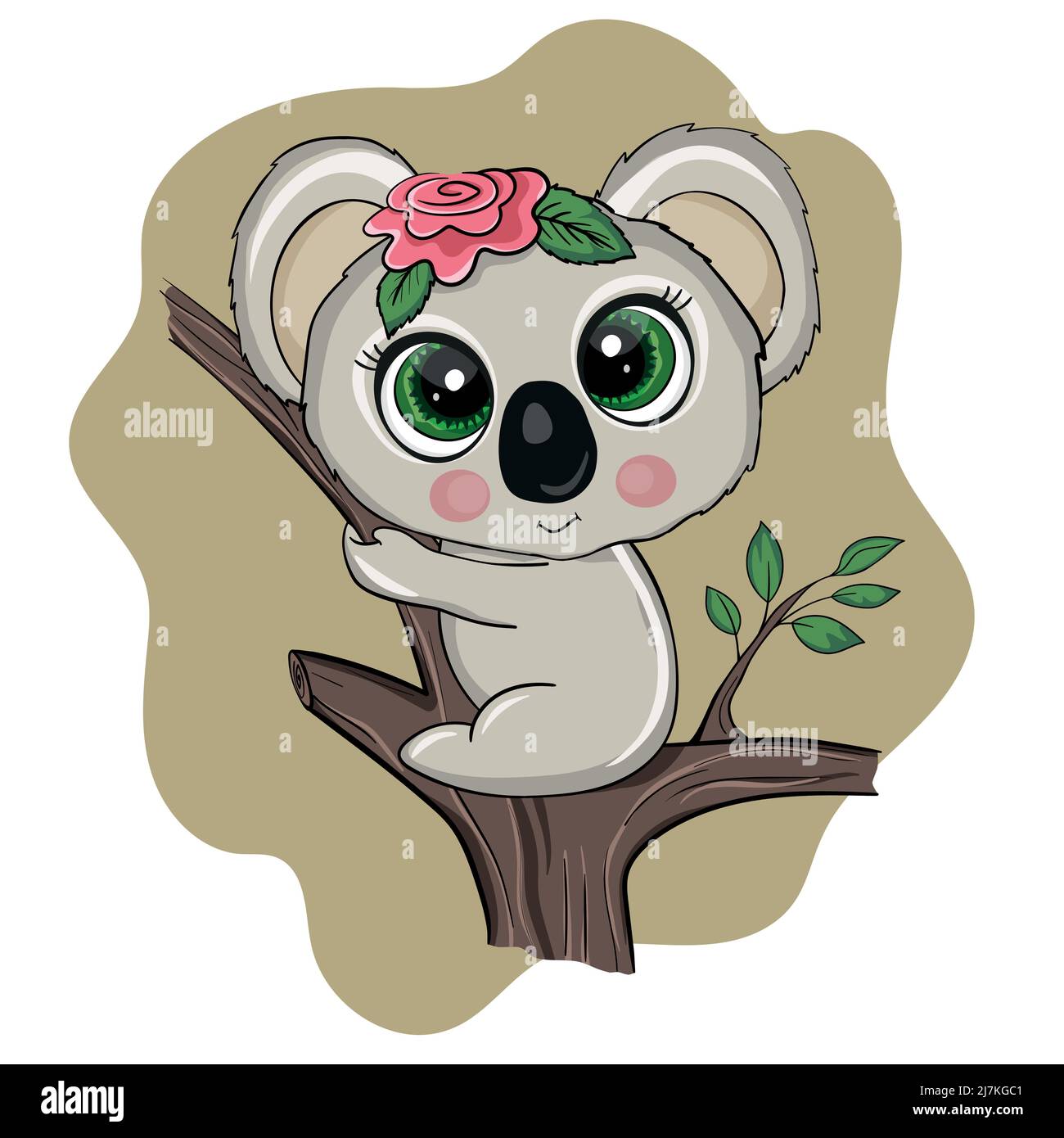 Aussie Bear Toy Koala Stock Vector Images Alamy