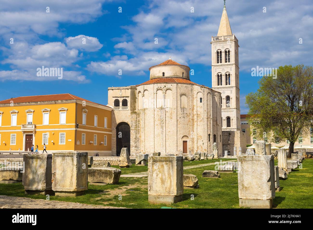 The Church of St. Donatus in Zadar, Croatia Stock Photo Alamy