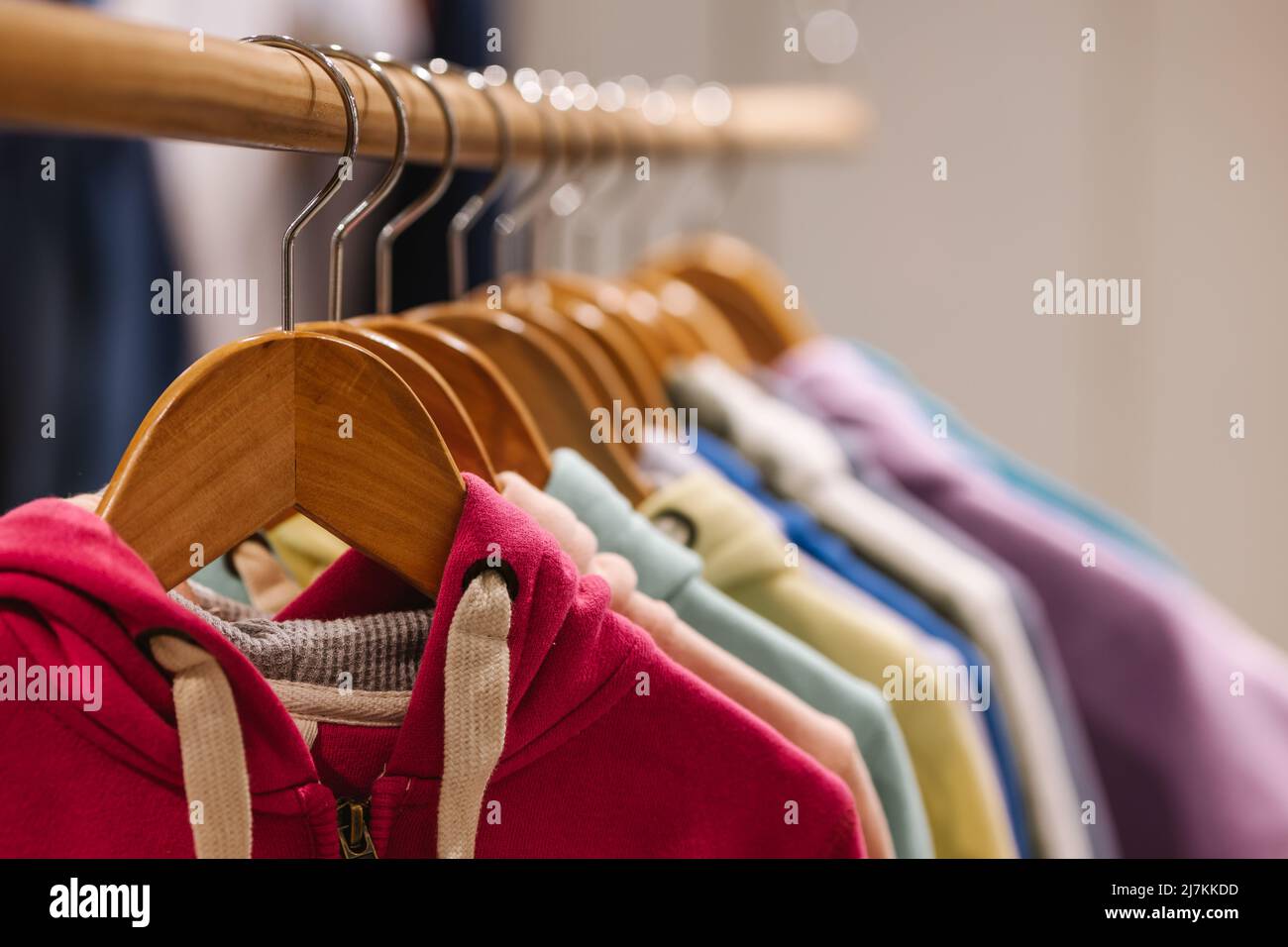 Hoddies On A Rack Hoodie set hi-res stock photography and images - Alamy