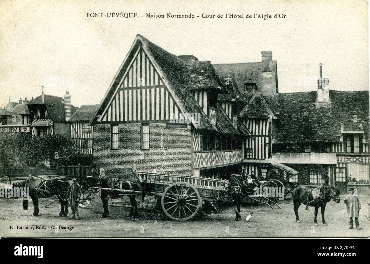 Ancienne Photo La Bourboule – Boulevards Et Calèches, Auvergne, Tirage 1890