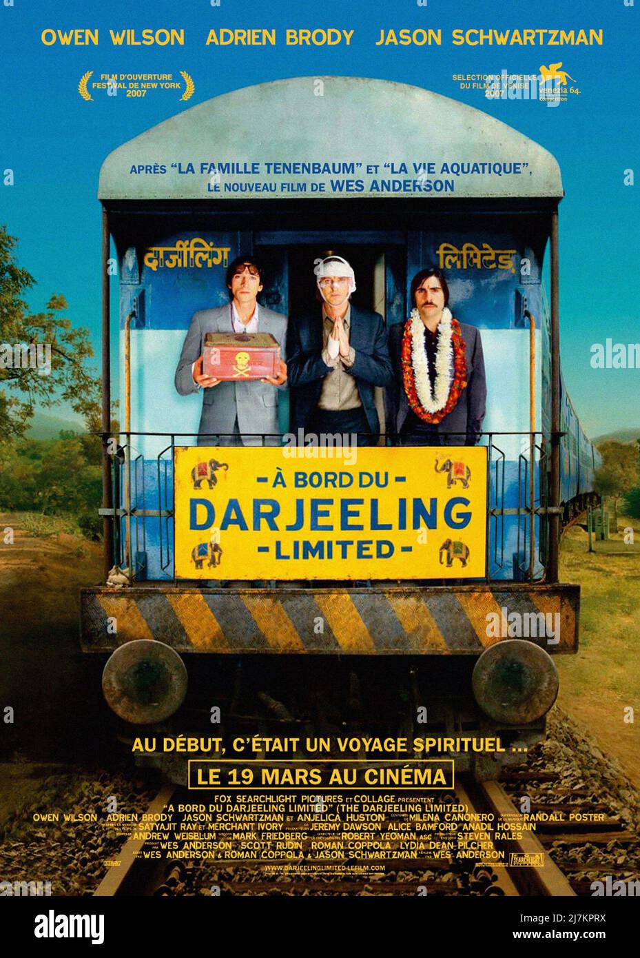 The Darjeeling Limited Poster  The Society Of The Crossed Keys