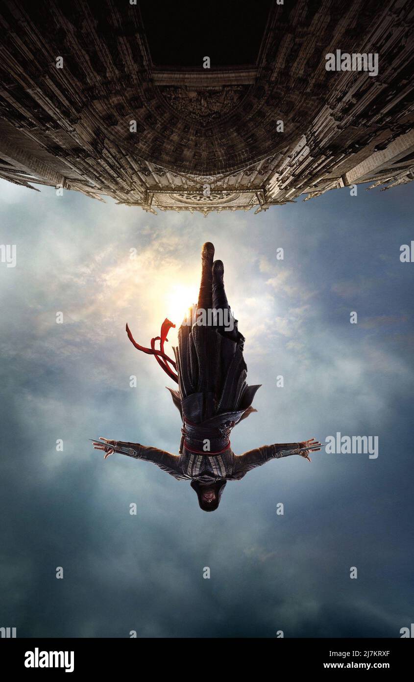 Assassin's Creed Year : 2016 UK / USA Director : Justin Kurzel Michael Fassbender Poster (Key Art) Stock Photo