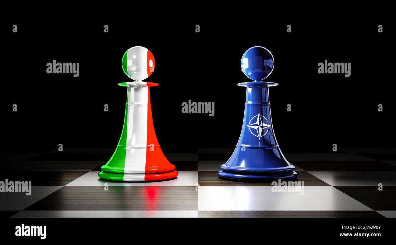 Chess Opening: Italian Game Stock Photo - Alamy