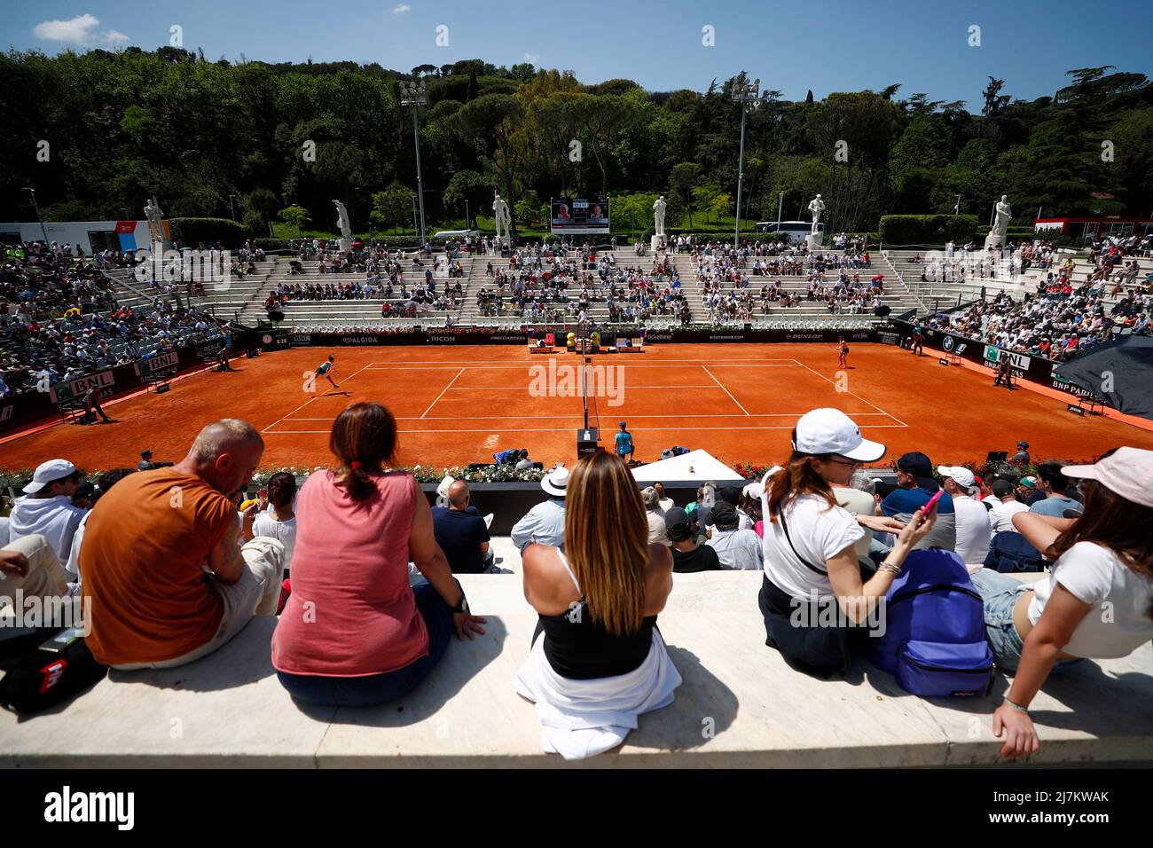 Tennis - WTA 1000 - Italian Open - Foro Italico, Rome, Italy - May 10, 2022  General view of the