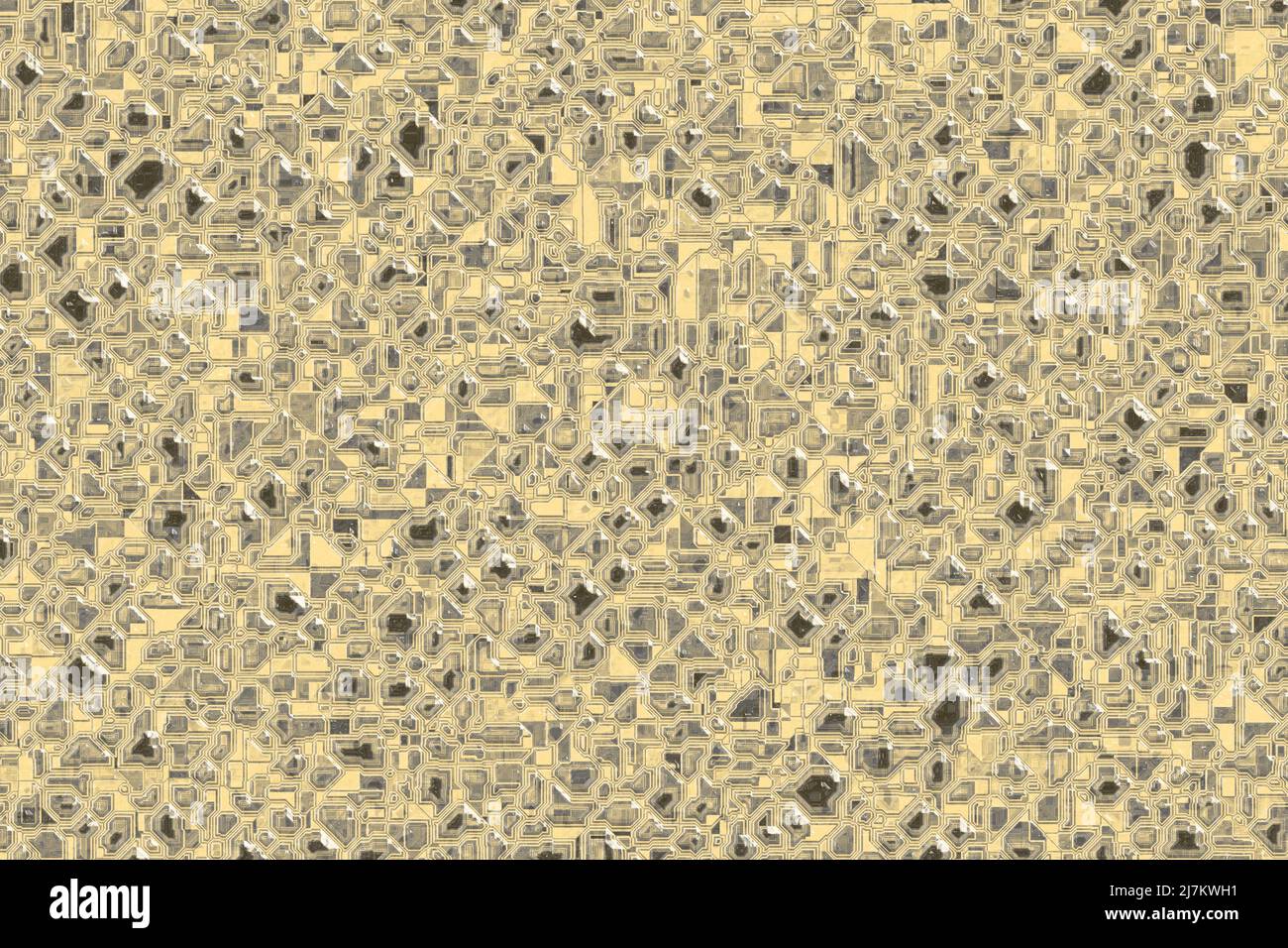 creative orange computer crystals template digital drawn texture ...