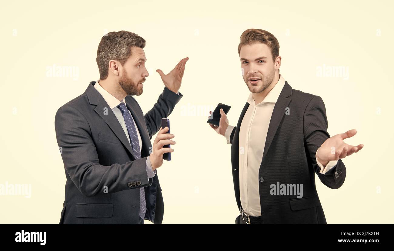 Employee boss arguing hi-res stock photography and images - Alamy