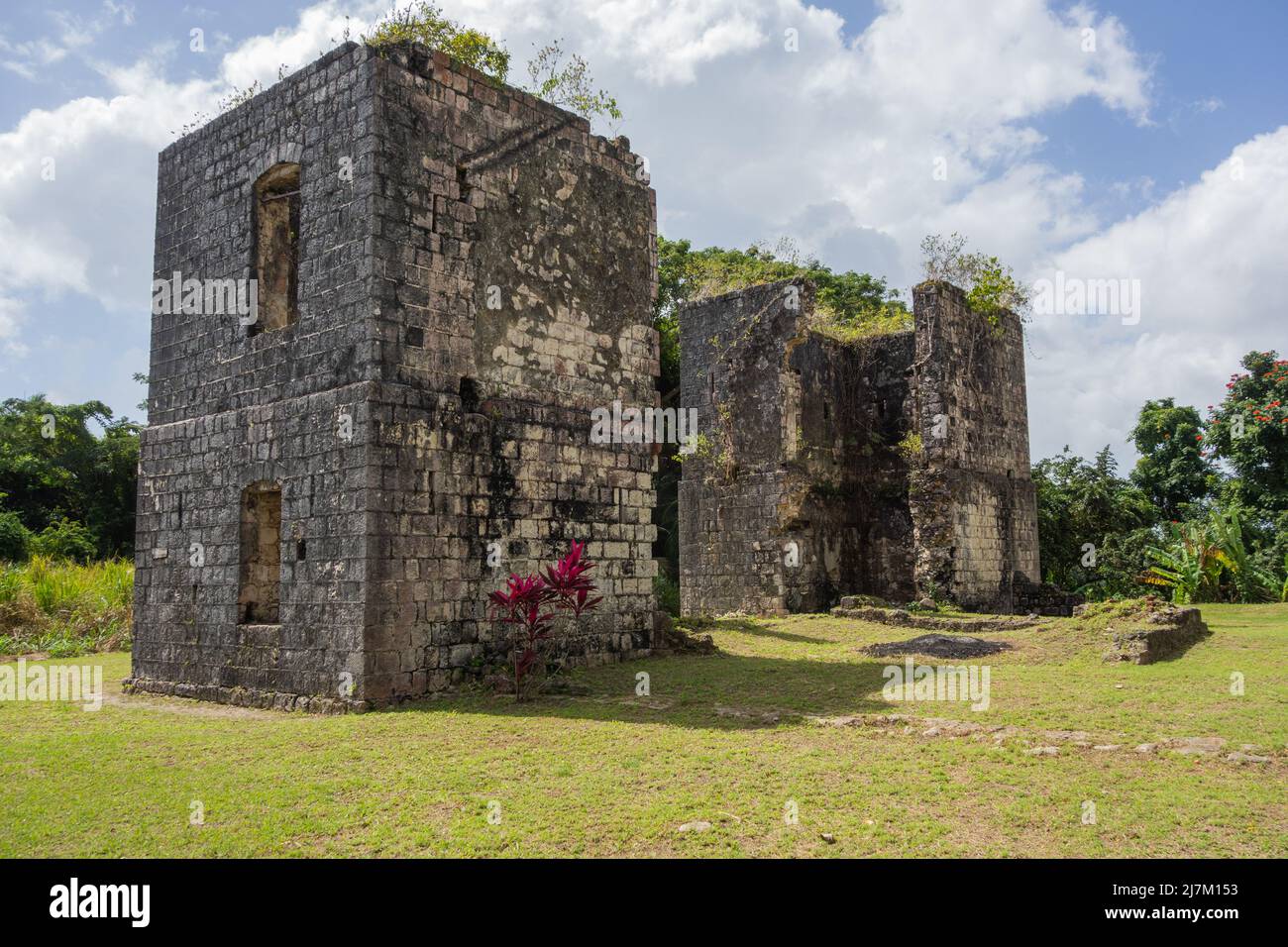 Stokes Hall Great House, St. Thomas, Jamaica Stock Photo Alamy