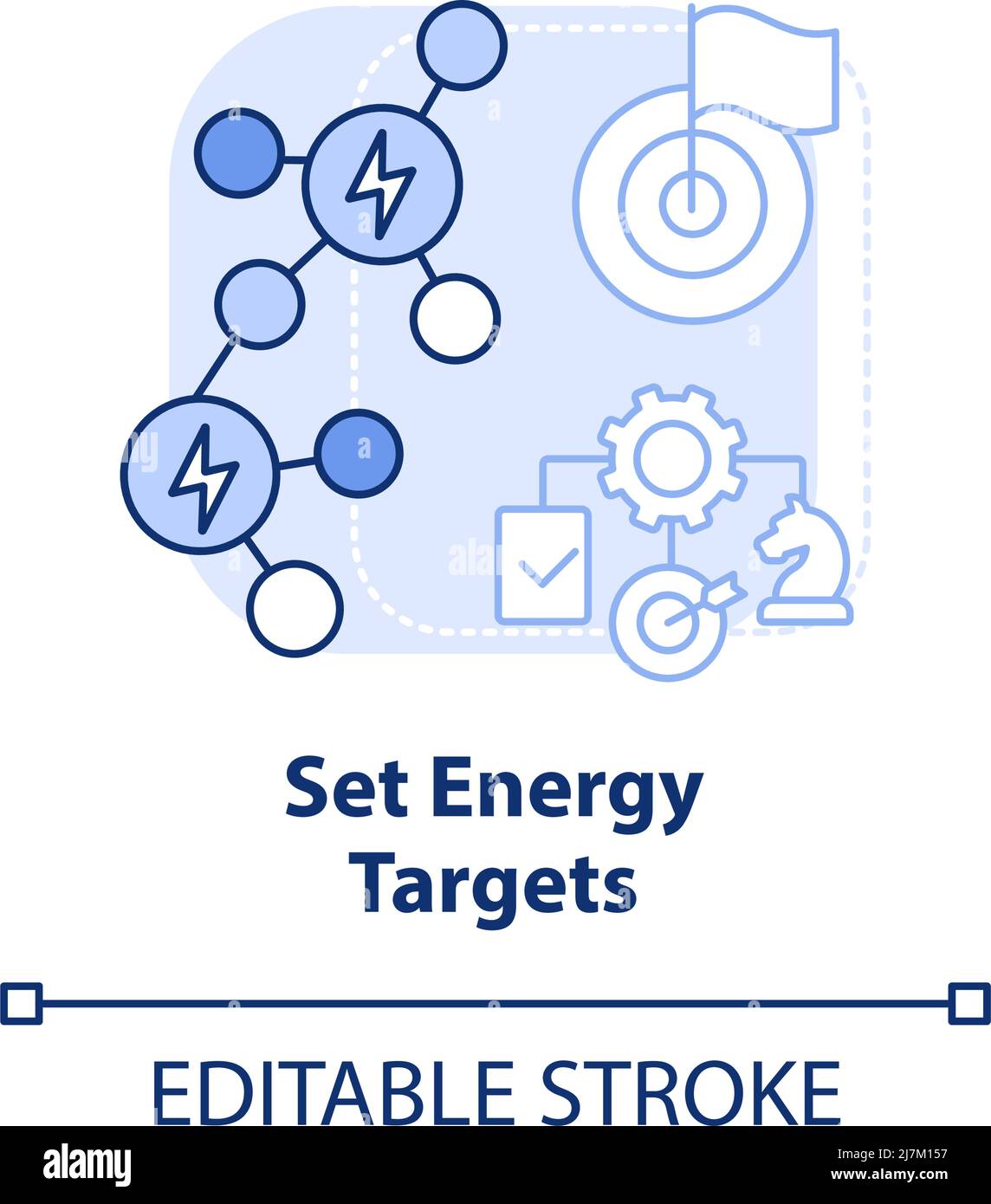 Global warming targets Stock Vector Images - Alamy