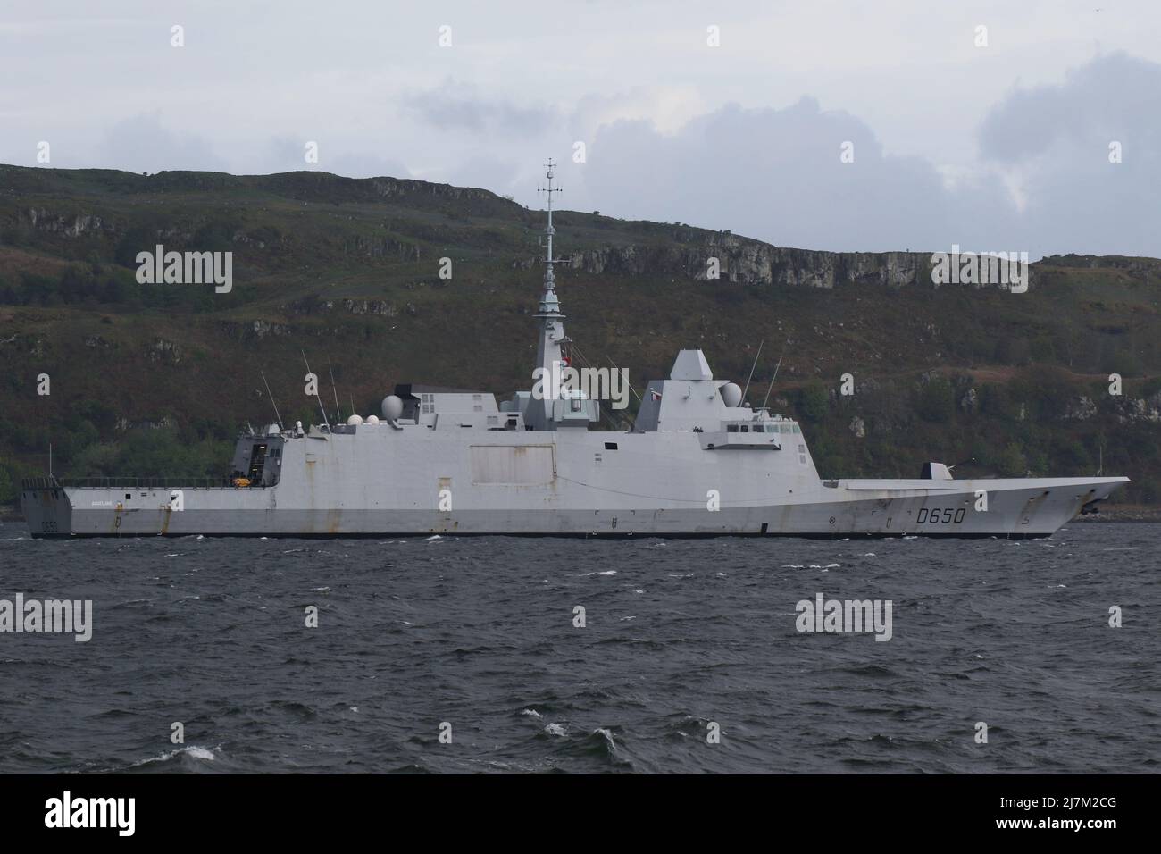 FS Aquitaine (D650), an Aquitaine-class frigate operated by the French ...