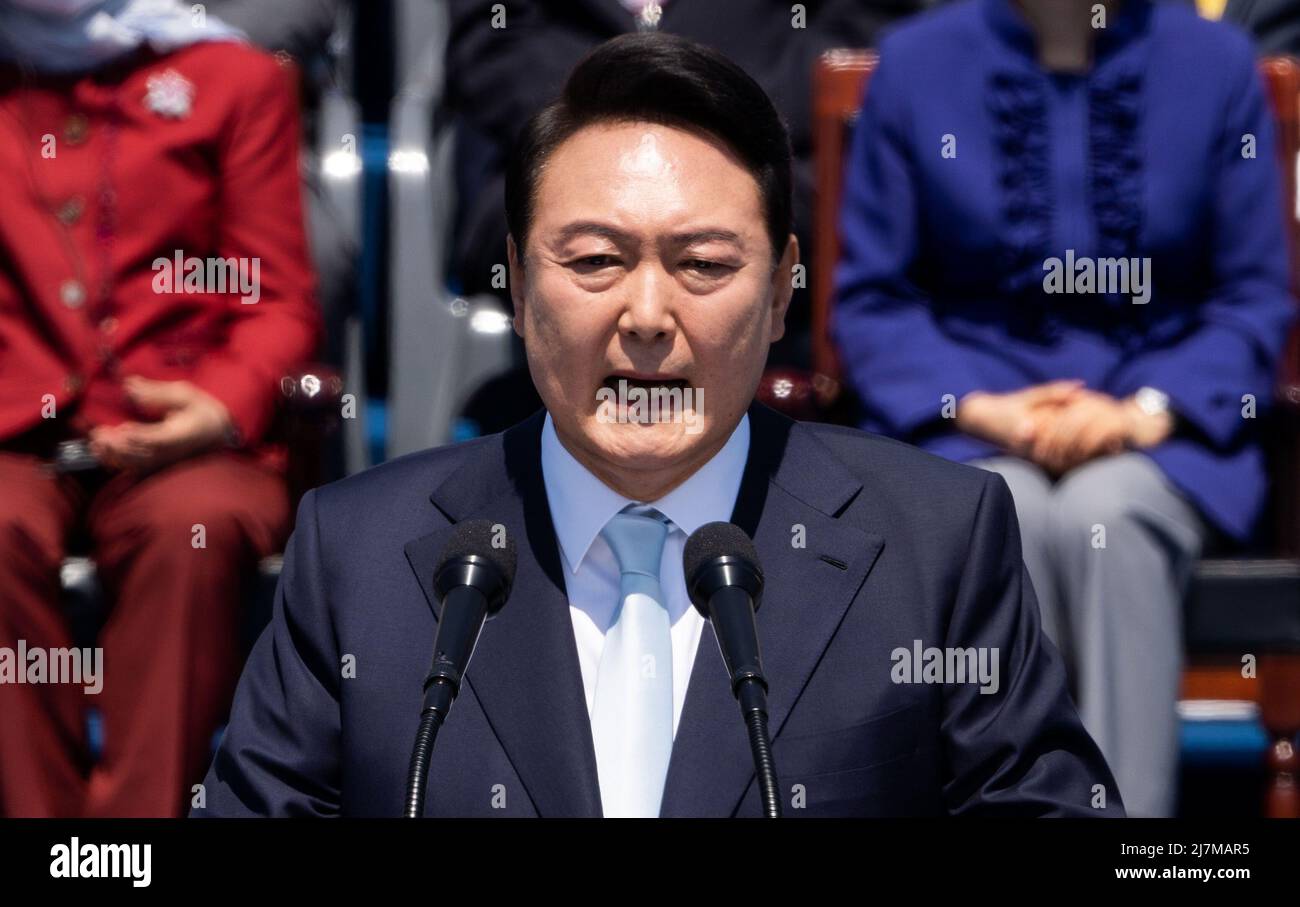 10 May 2022 Seoul, South Korea Yoon Suk Yeol, South Korea's