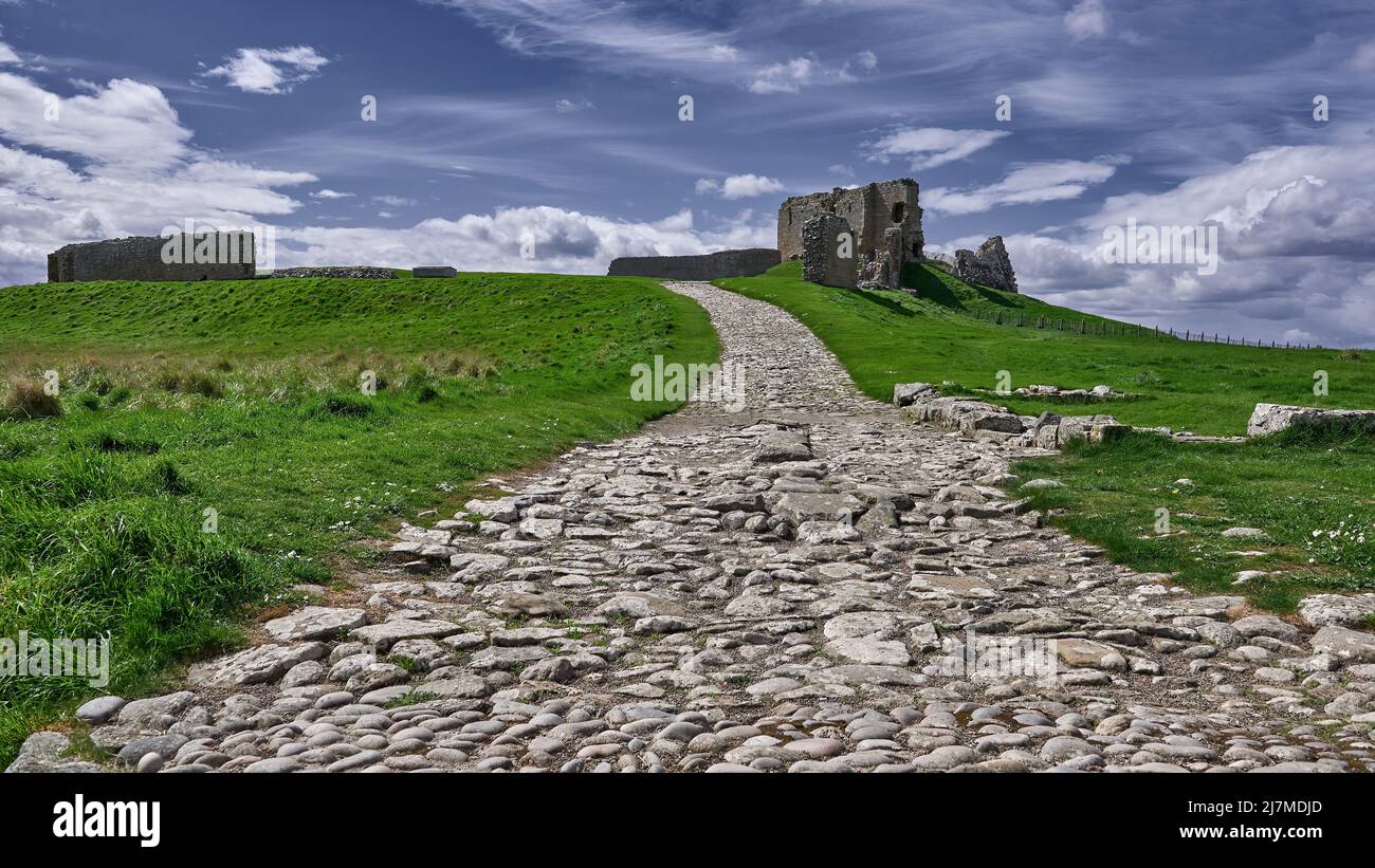 Duffus Castle, Moray Stock Photo Alamy