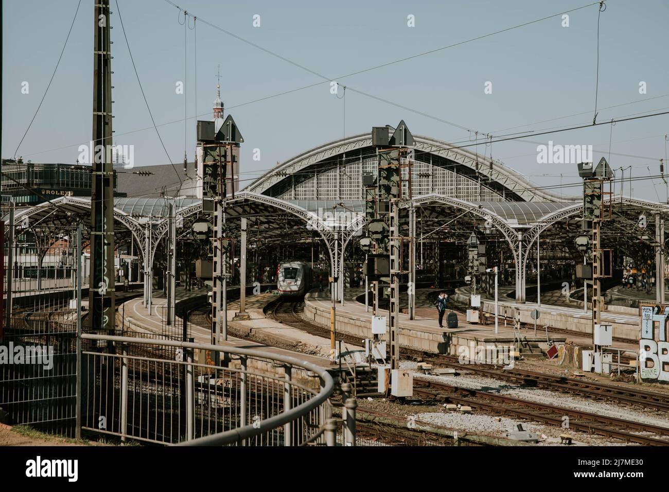 Köln Hauptbahnhof (Cologne Train Station Stock Photo Alamy