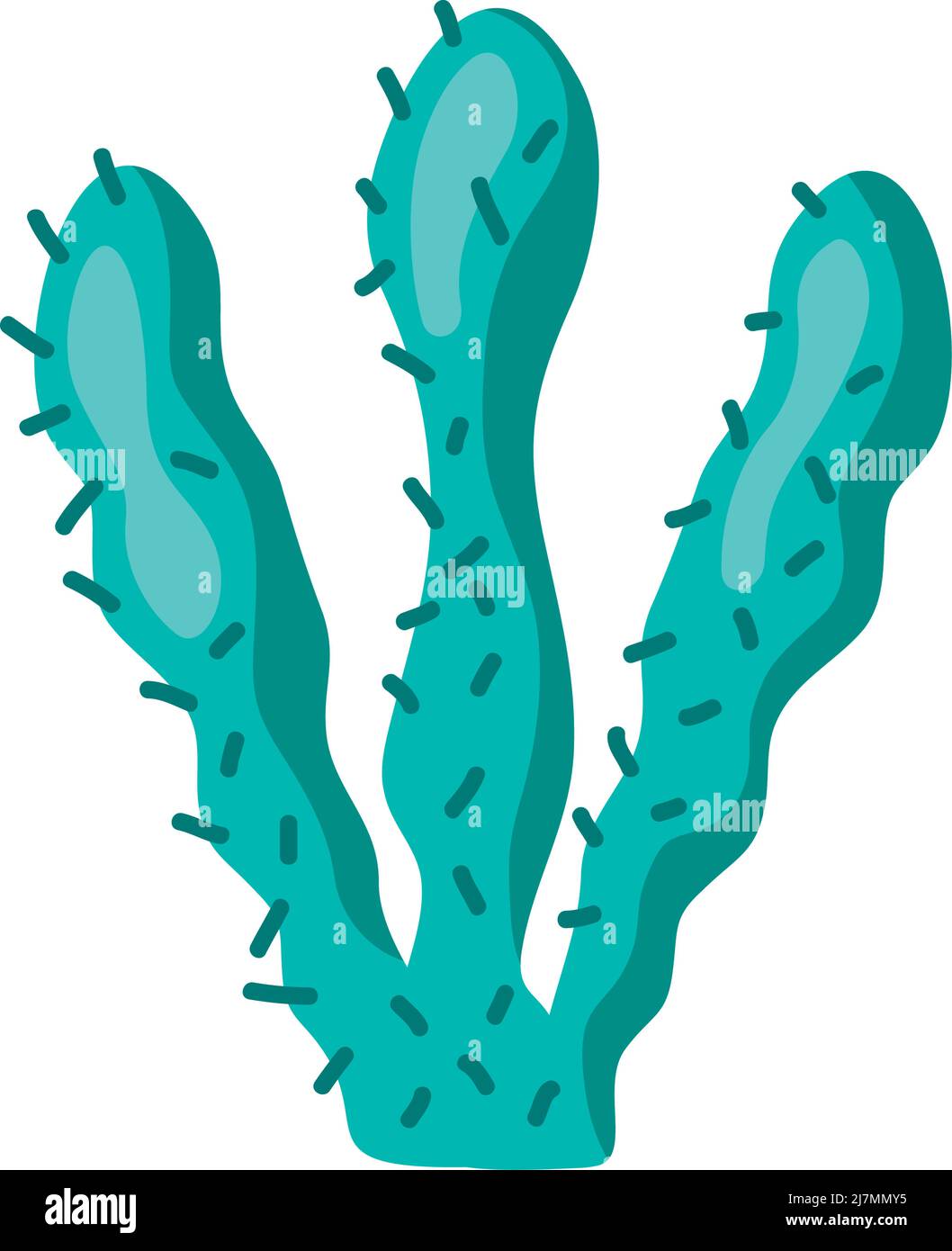 green cactus plant desert icon Stock Vector Image & Art - Alamy