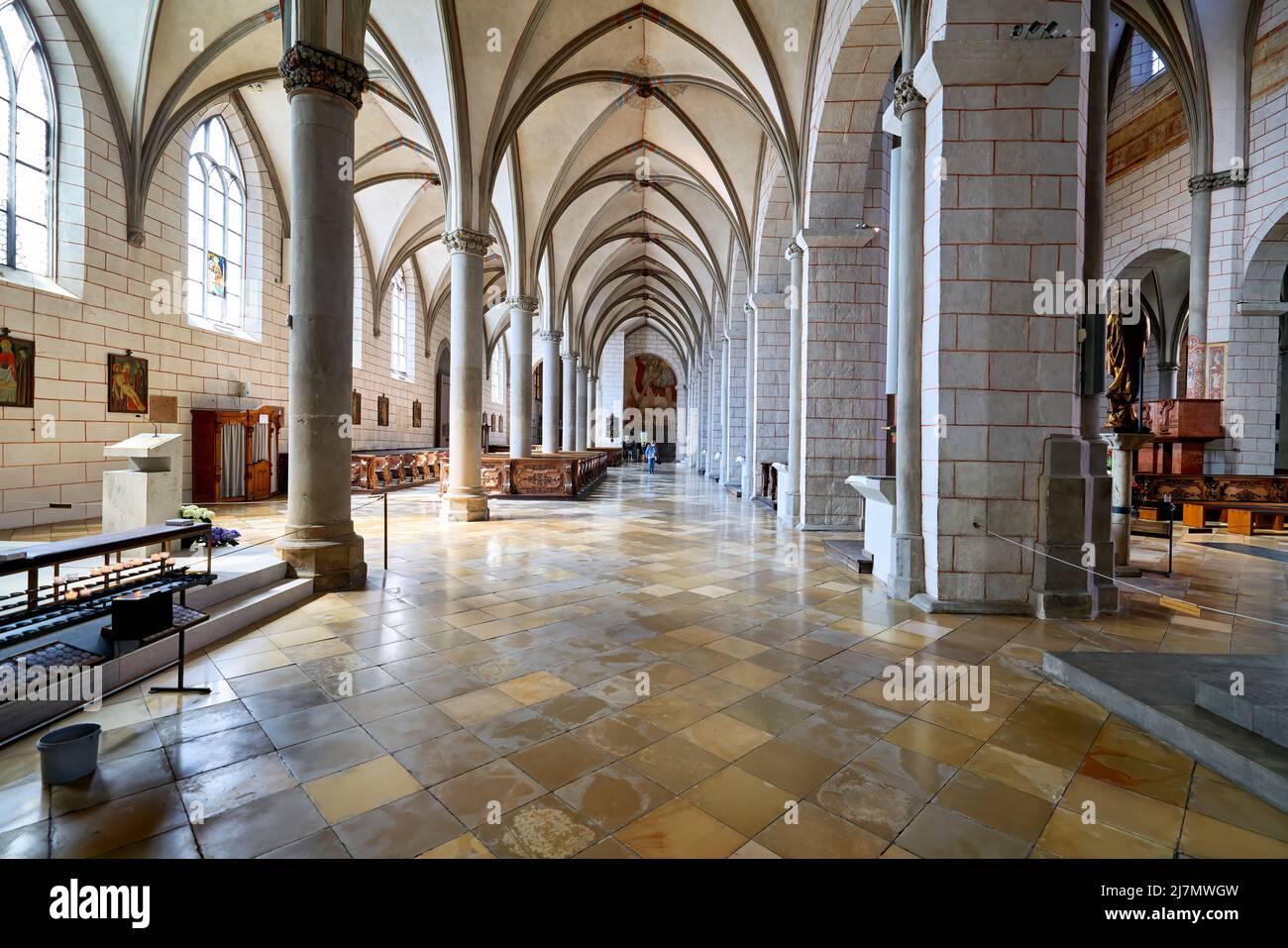 Germany Bavaria Romantic Road. Augsburg. Augsburger Dom Cathedral Stock Photo