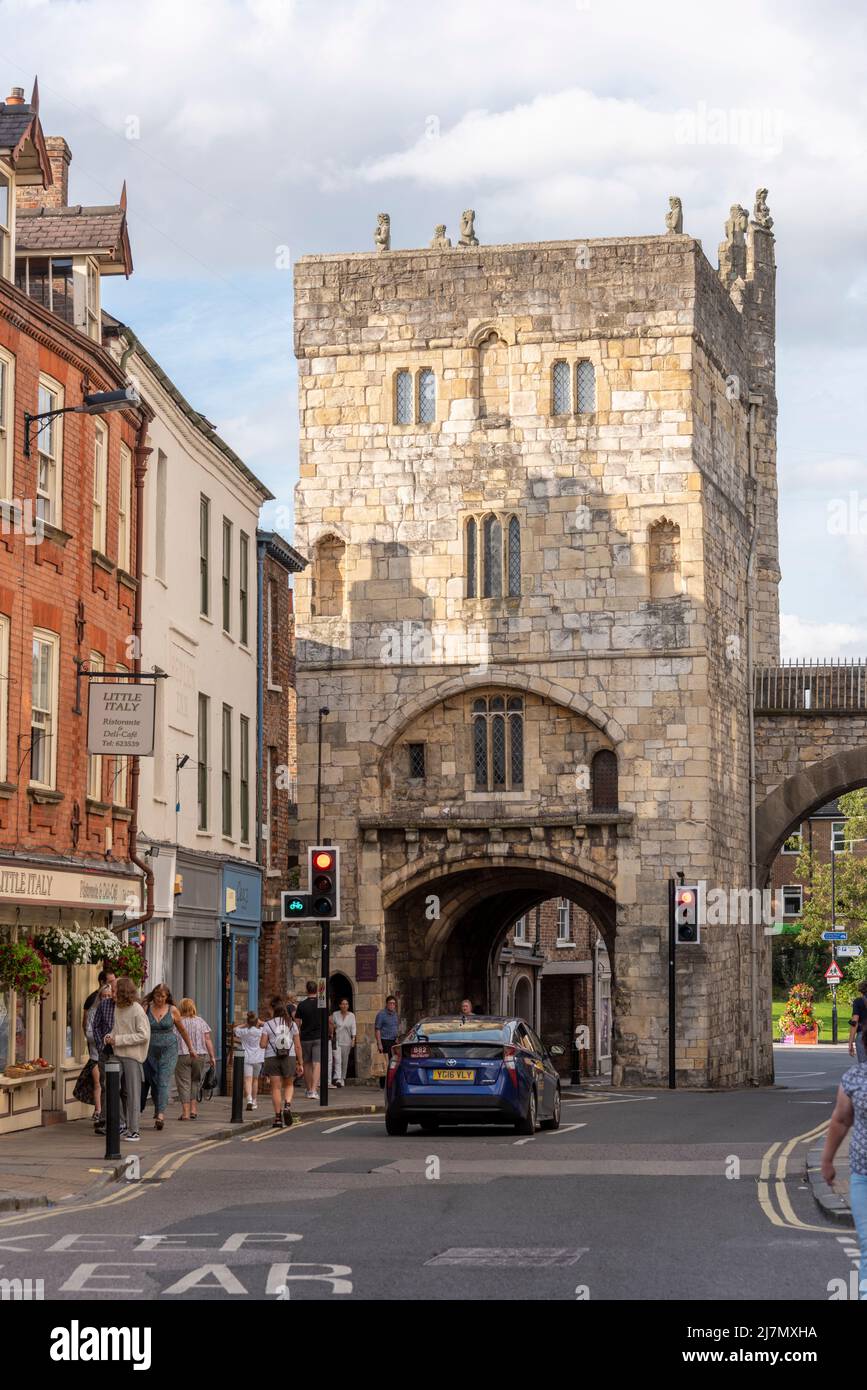 Monk Bar, York, North Yorkshire, UK Stock Photo Alamy