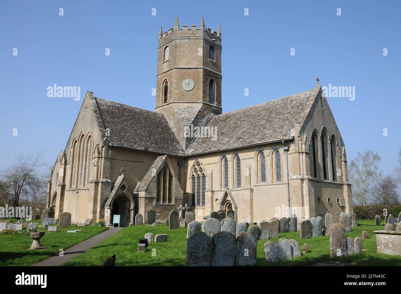 St Mary's Church, Uffington, Oxfordshire Stock Photo Alamy