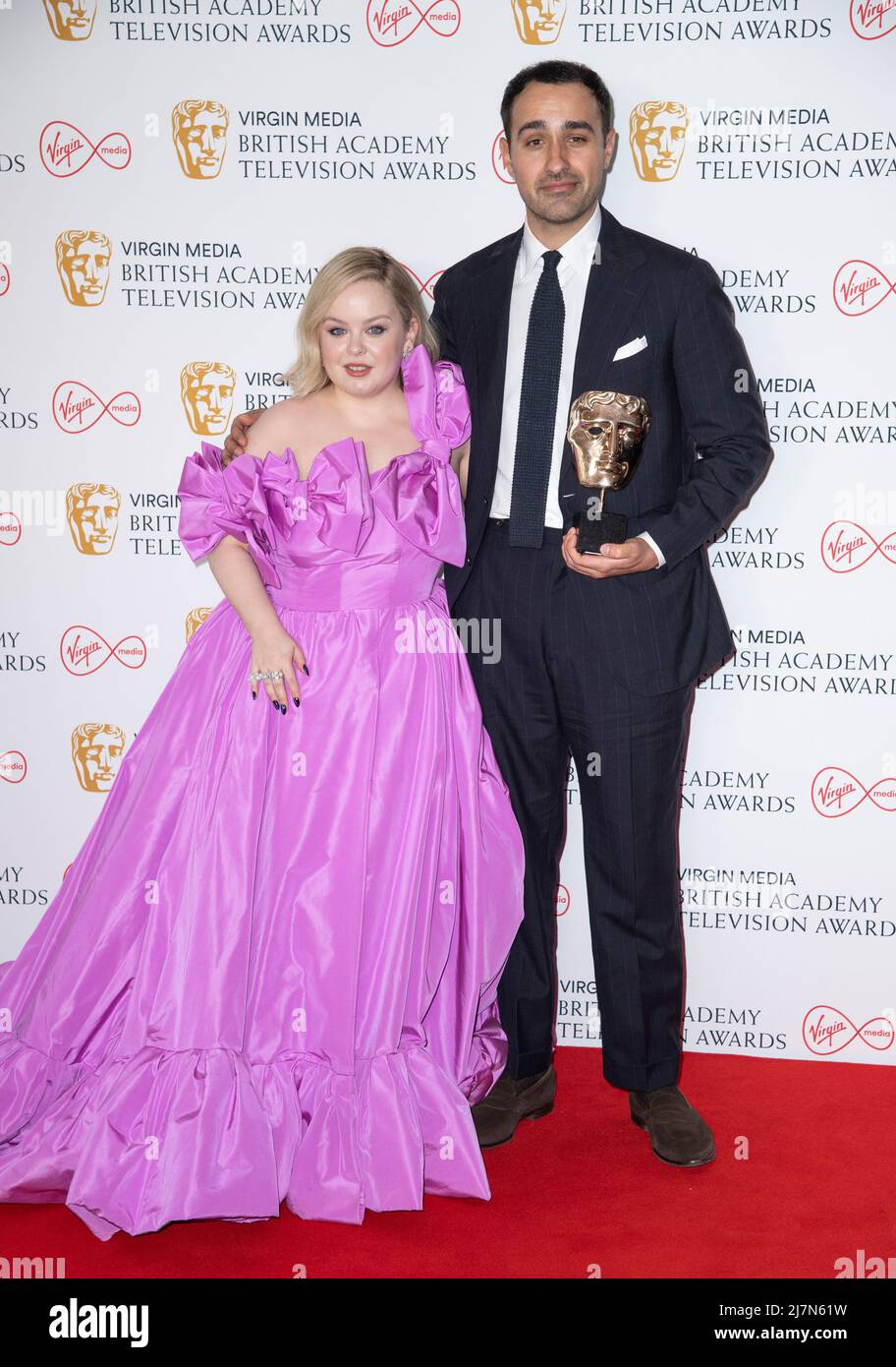 Nicola Coughlan and Jamie Demetriou, winner of the Male Performance In