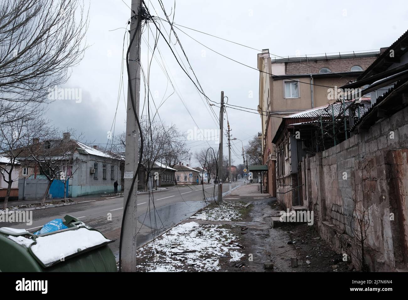 MARIUPOL, UKRAINE March 5, 2022 War of Russia against Ukraine