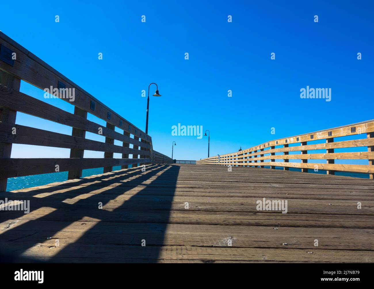 Historic wooden cayucos pier hires stock photography and images Alamy