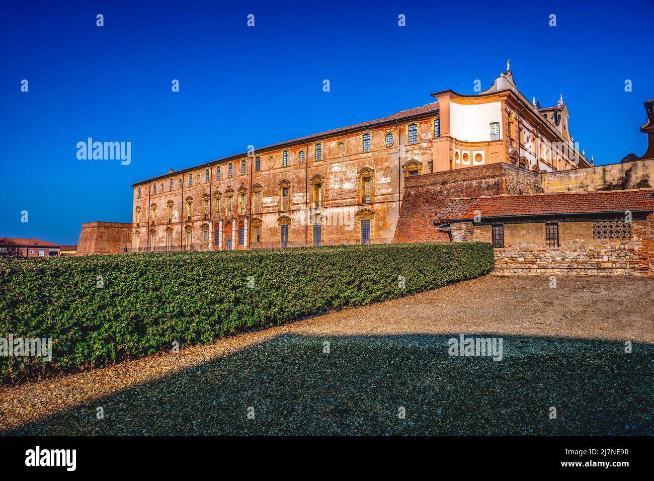 Palazzo Ducale palace in Sassuolo - Modena - Emilia Romagna - Italy landmark Stock Photo