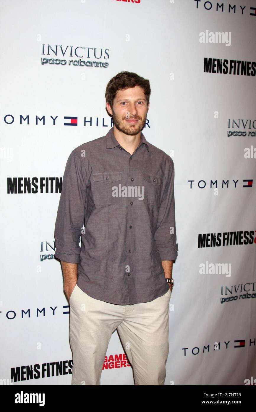 LOS ANGELES - SEP 17:  Zach Gilford at the MEN'S FITNESS Celebrates The 2014 GAME CHANGERS  at Palihouse on September 17, 2014 in West Hollywood, CA Stock Photo