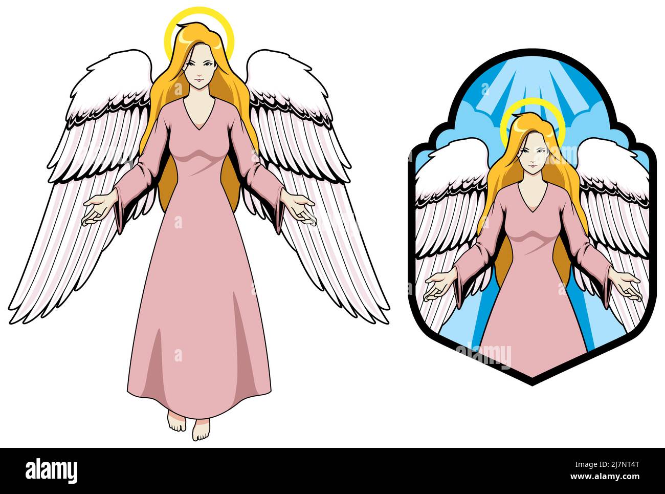angels mascot cartoon