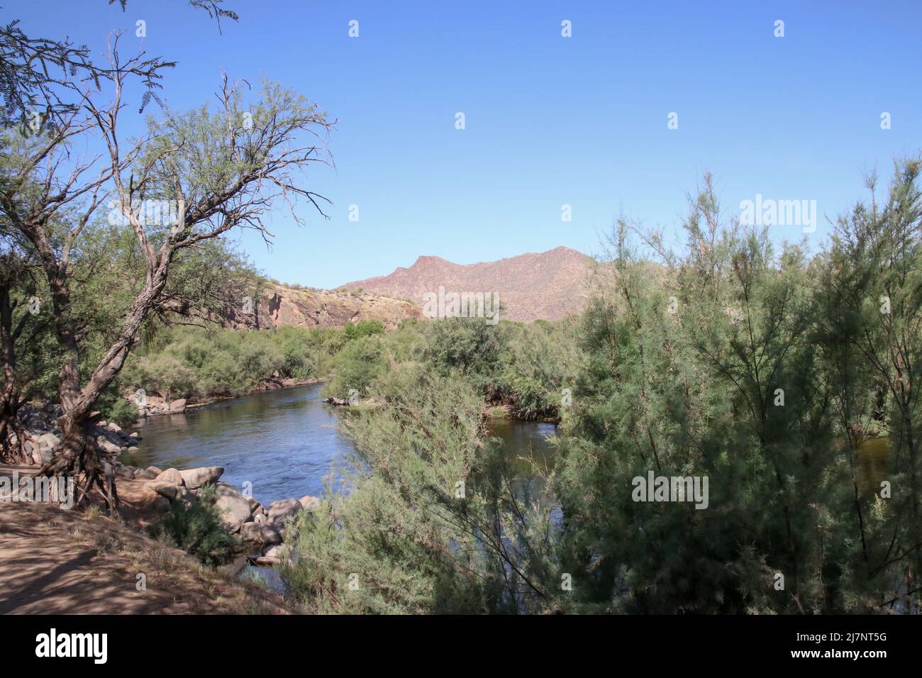 Granite Reef Recreation Area, Mesa, Arizona Stock Photo Alamy