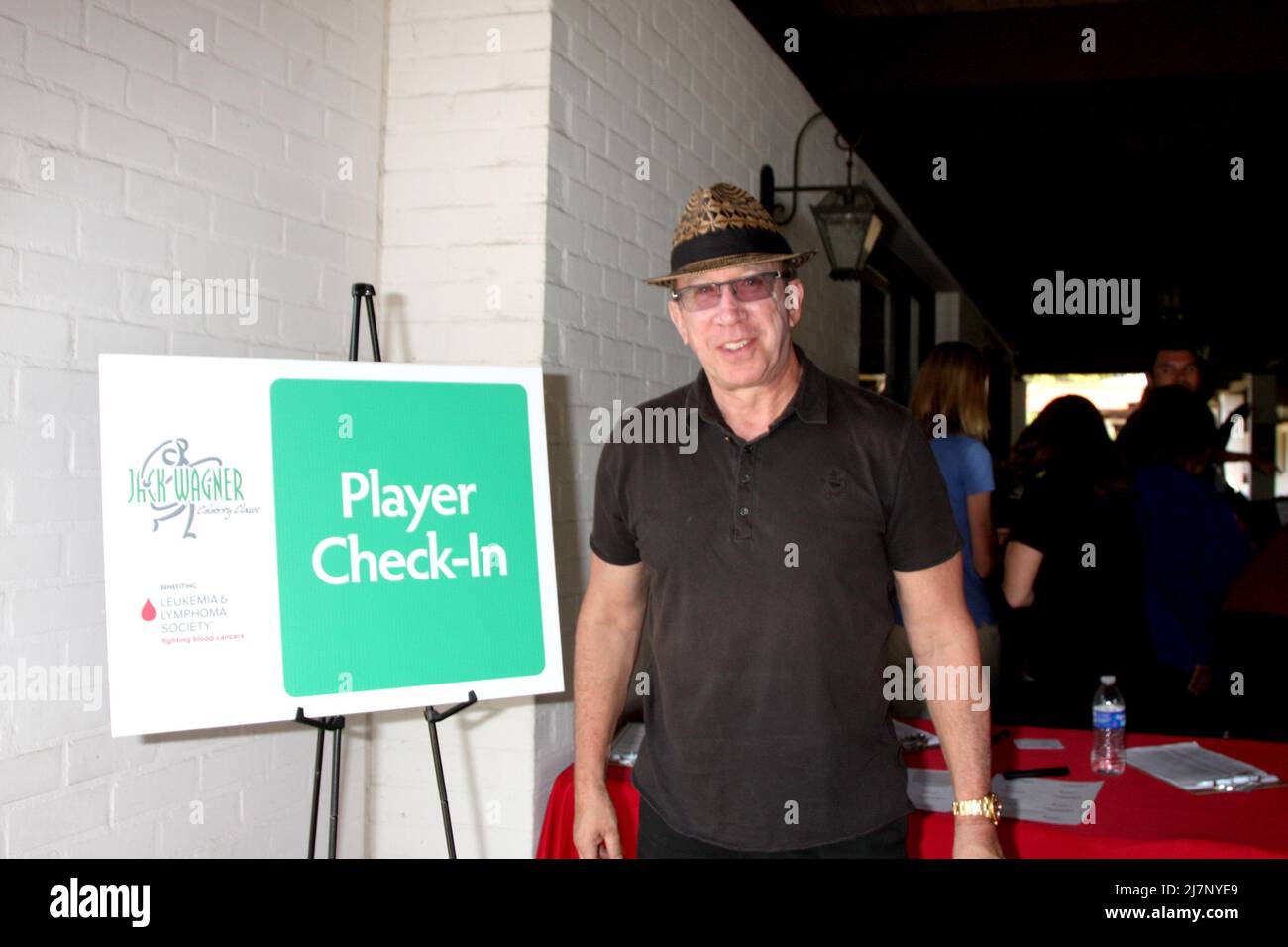 LOS ANGELES - APR 14:  Tim Allen at the Jack Wagner Anuual Golf Tournament benefitting LLS at Lakeside Golf Course on April 14, 2014 in Burbank, CA Stock Photo