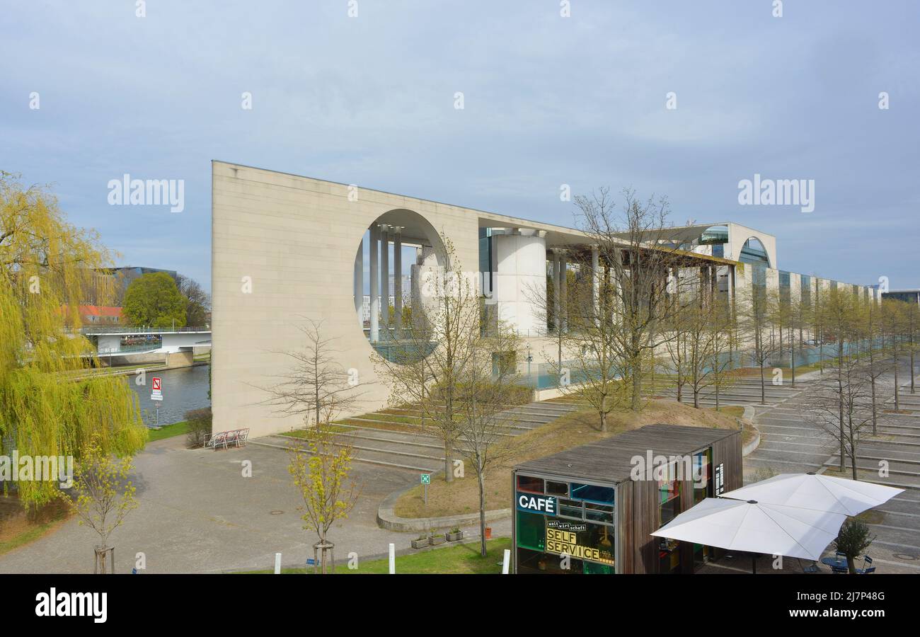 Berlin, Germany Bundeskanzleramt chancellor building architecture and