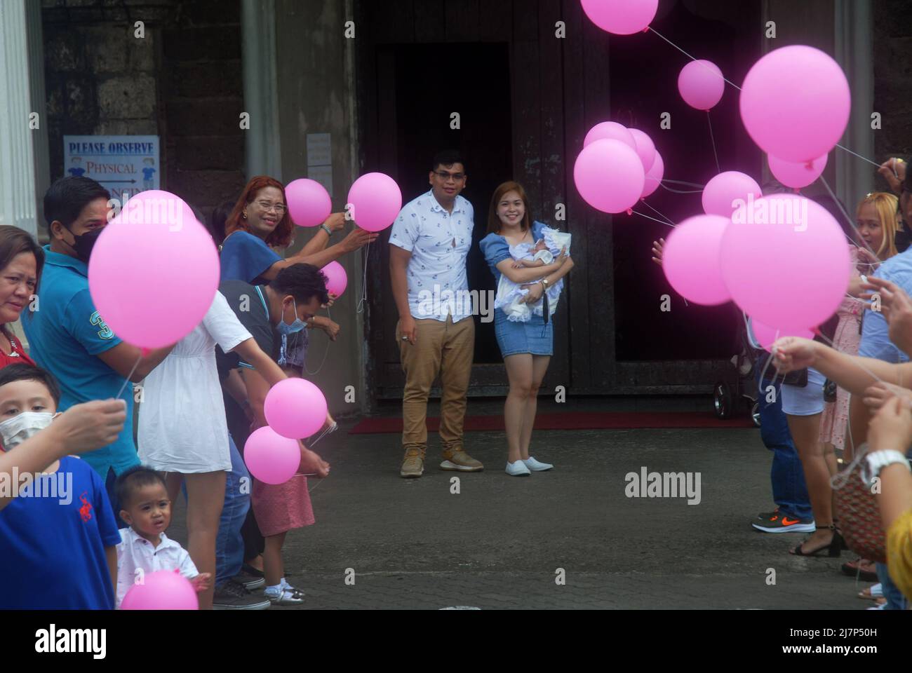 Catholic religious christening ceremony, Jaro Metropolitan Cathedral