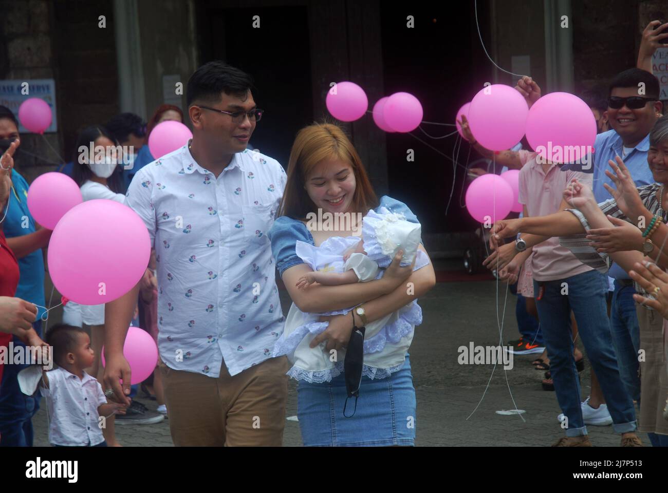 Catholic religious christening ceremony, Jaro Metropolitan Cathedral