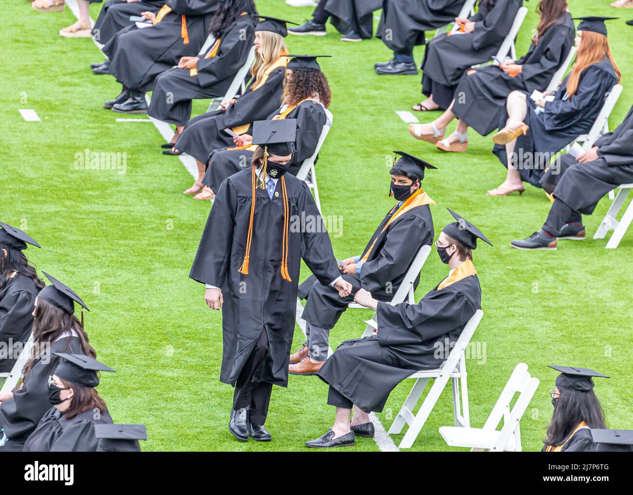 Graduation during pandemic hi-res stock photography and images - Alamy
