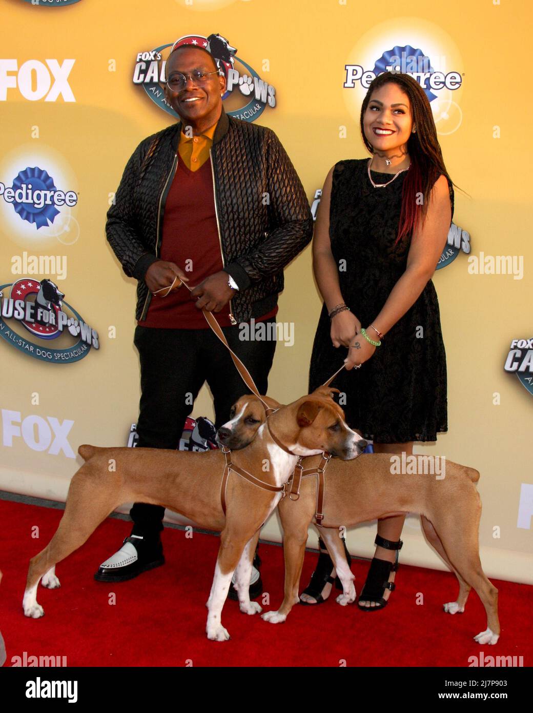 LOS ANGELES - NOV 22: Randy Jackson, Zoe Jackson at the FOX's "Cause