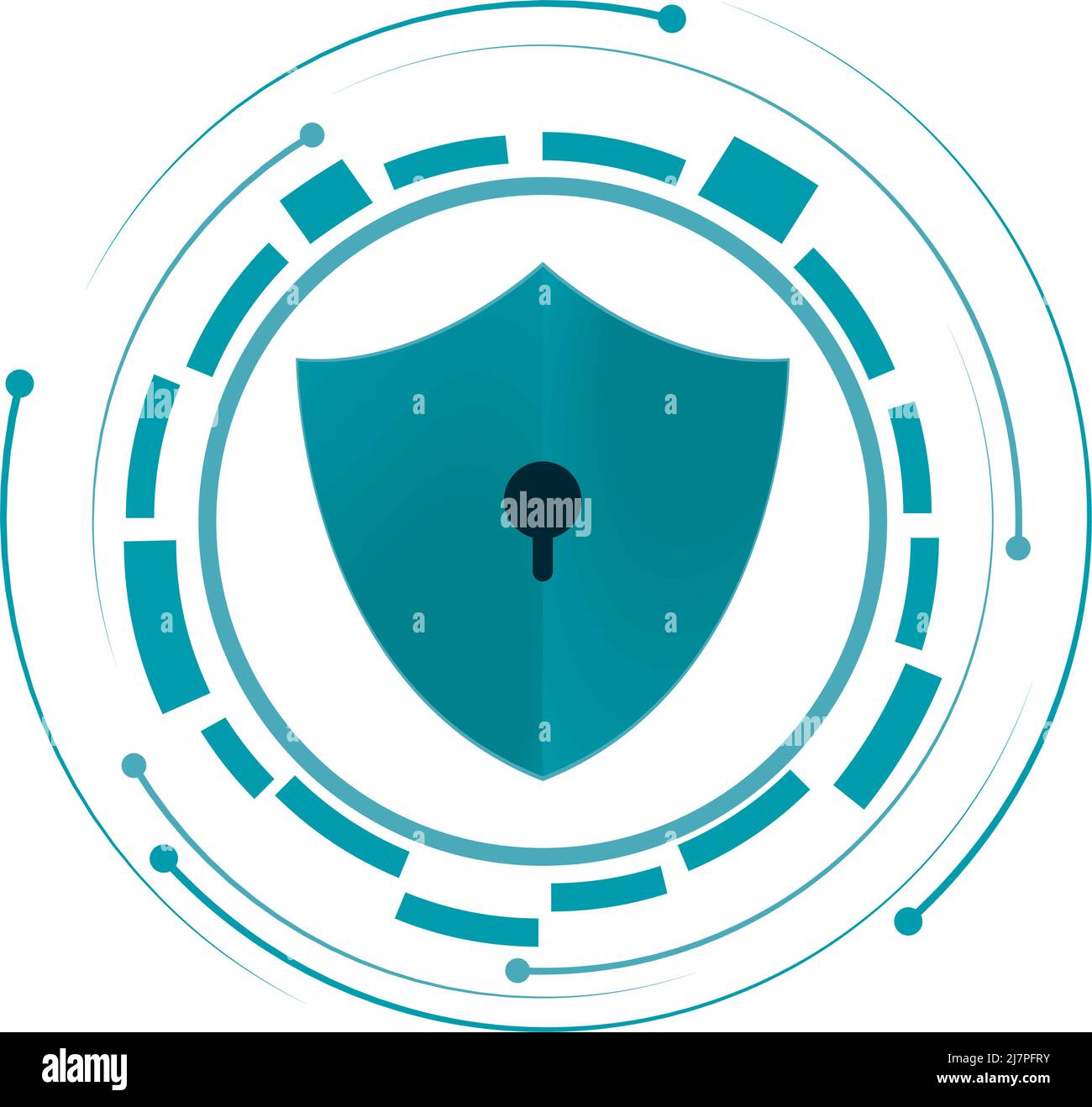 cyber security shield guard icon Stock Vector Image & Art - Alamy