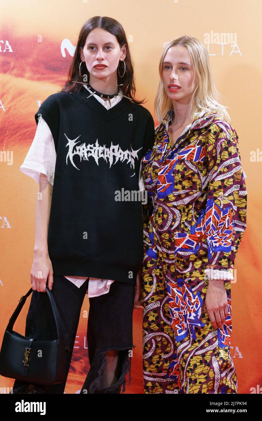 Milena Smit and Olivia Baglivi attend 'Suelta' photocall at Cine Paz in  Madrid. (Photo by Atilano Garcia / SOPA Images/Sipa USA Stock Photo - Alamy, image size:866x1390