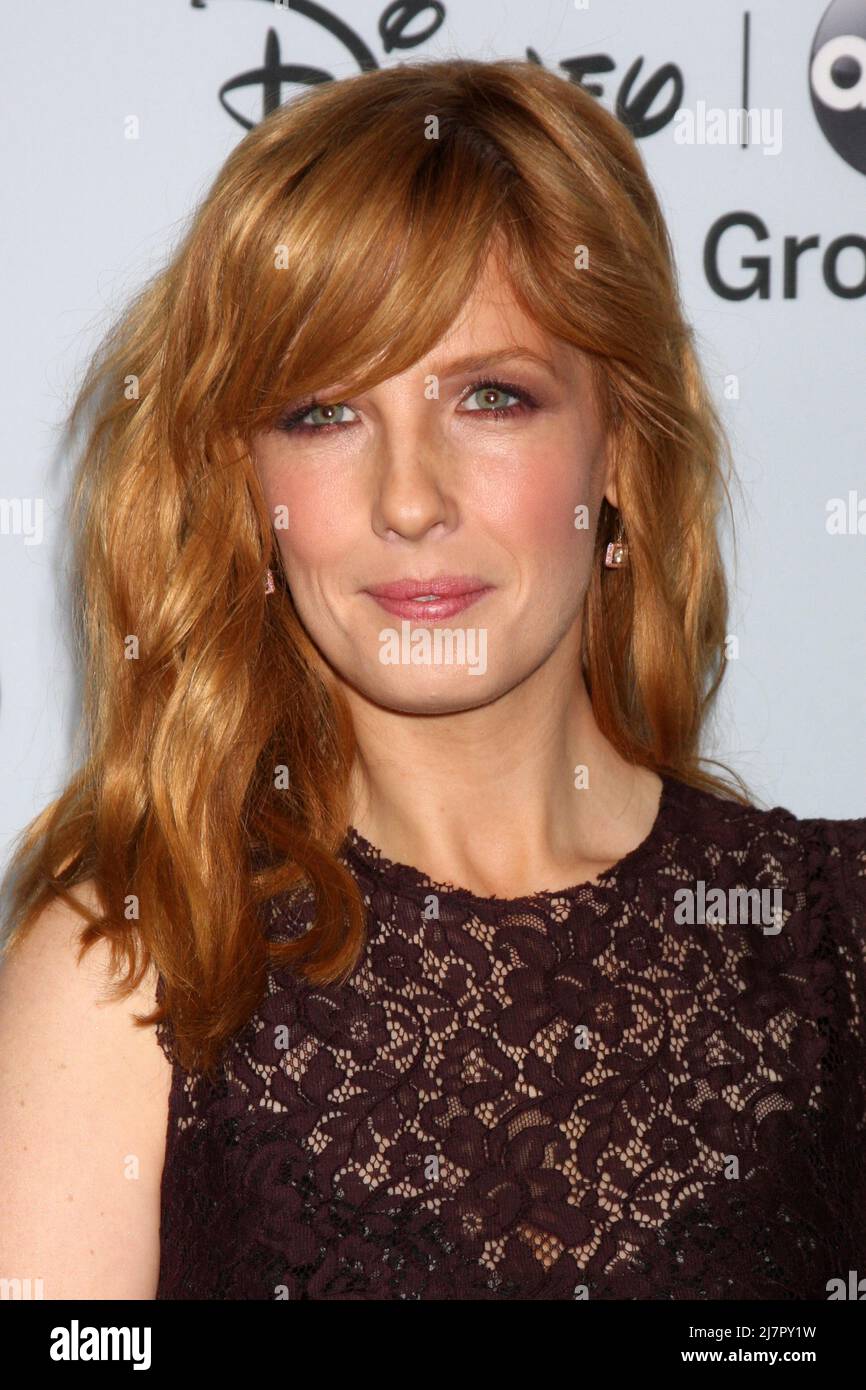 LOS ANGELES - JAN 17:  Kelly Reilly at the Disney-ABC Television Group 2014 Winter Press Tour Party Arrivals at The Langham Huntington on January 17, 2014 in Pasadena, CA Stock Photo