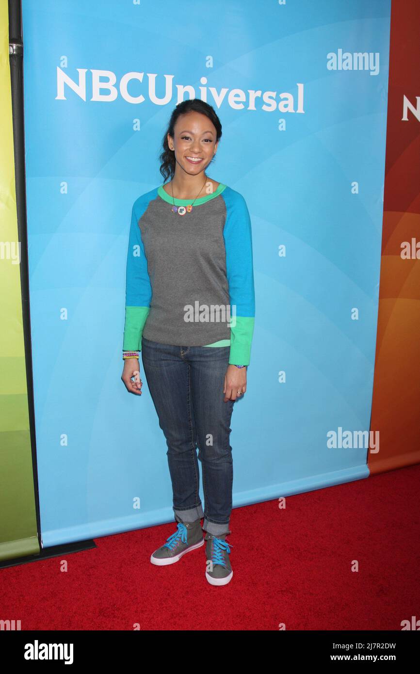 LOS ANGELES - JAN 19: Kaitlin Becker at the NBC TCA 2014 Winter Press ...