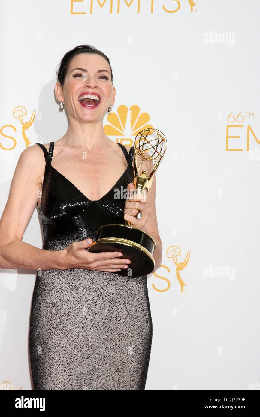 LOS ANGELES - AUG 25: Julianna Margulies at the 2014 Primetime Emmy