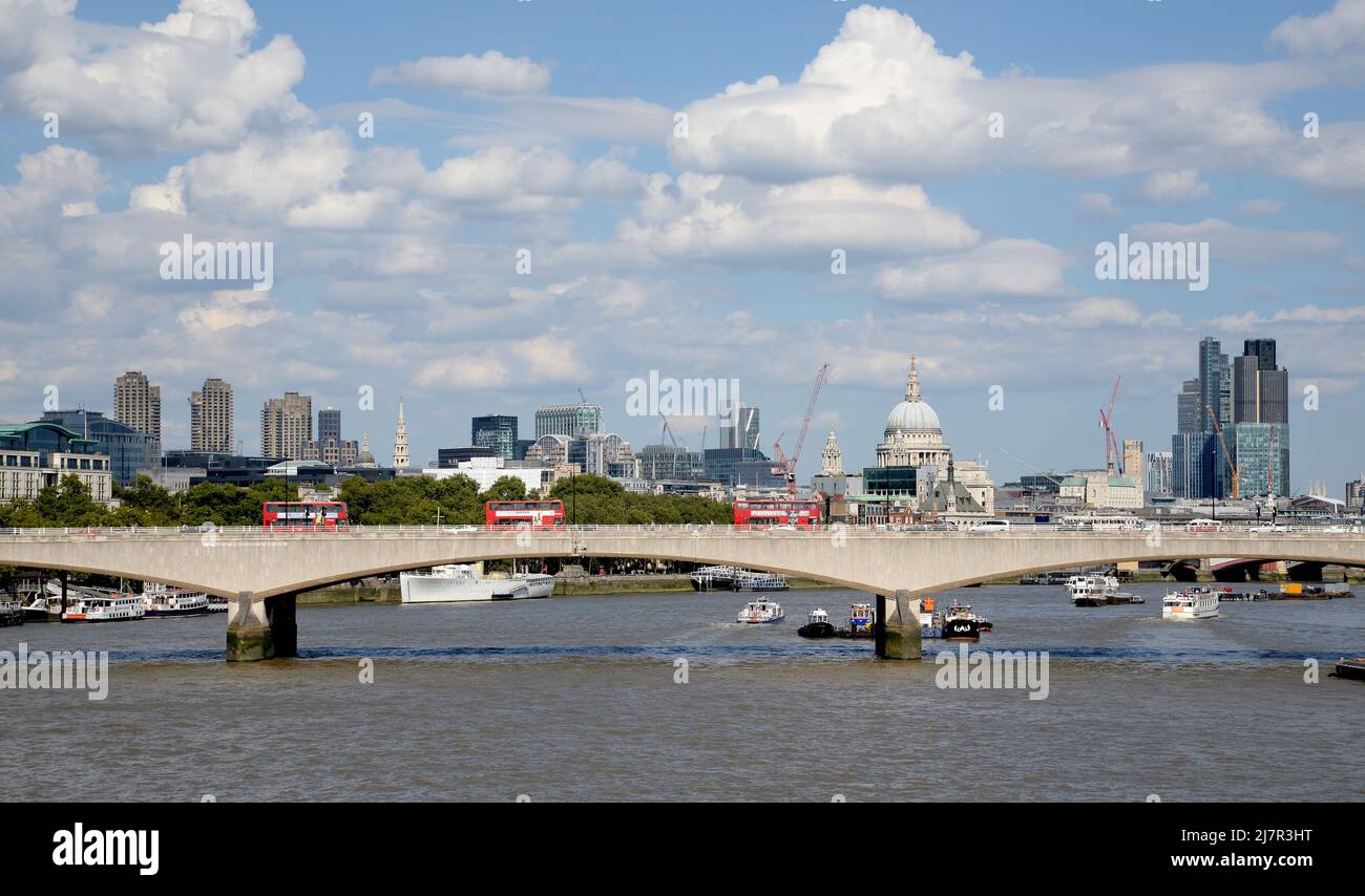 London City Skyline Stock Photo