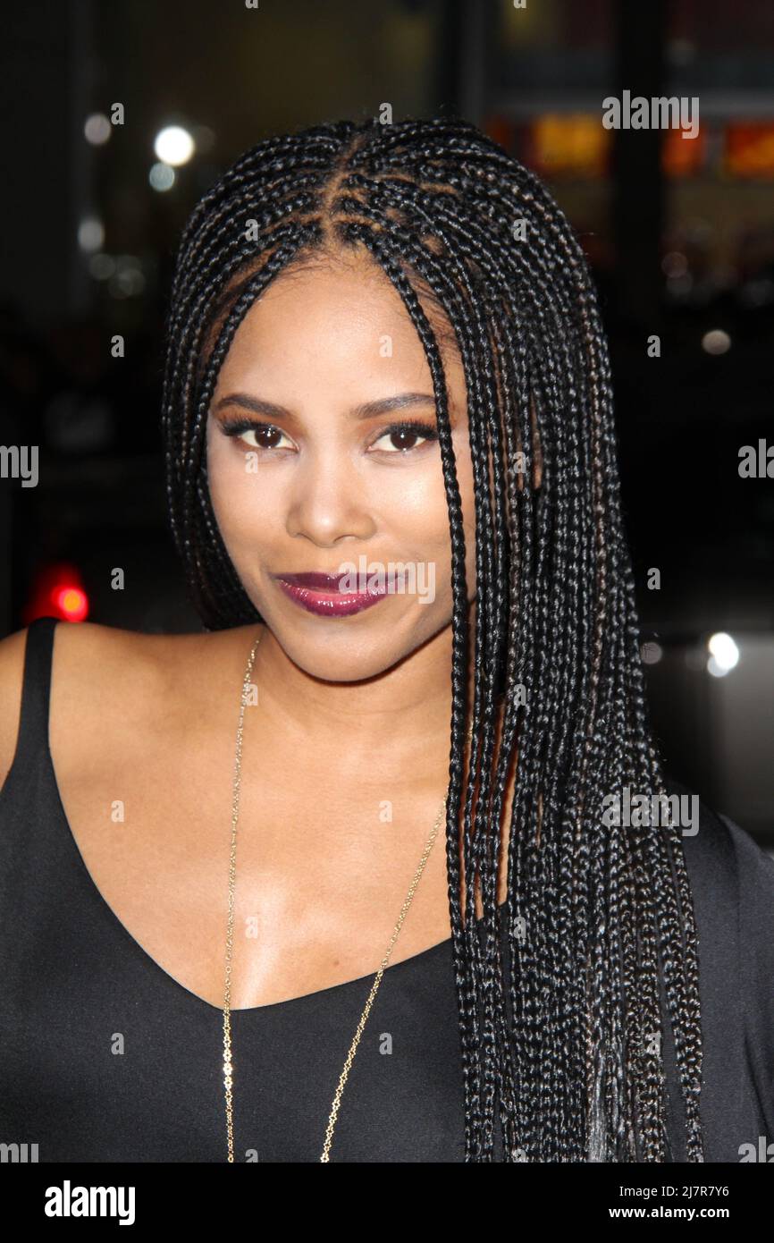 LOS ANGELES JAN 13 Jasmine Burke at the "Ride Along" World Premiere