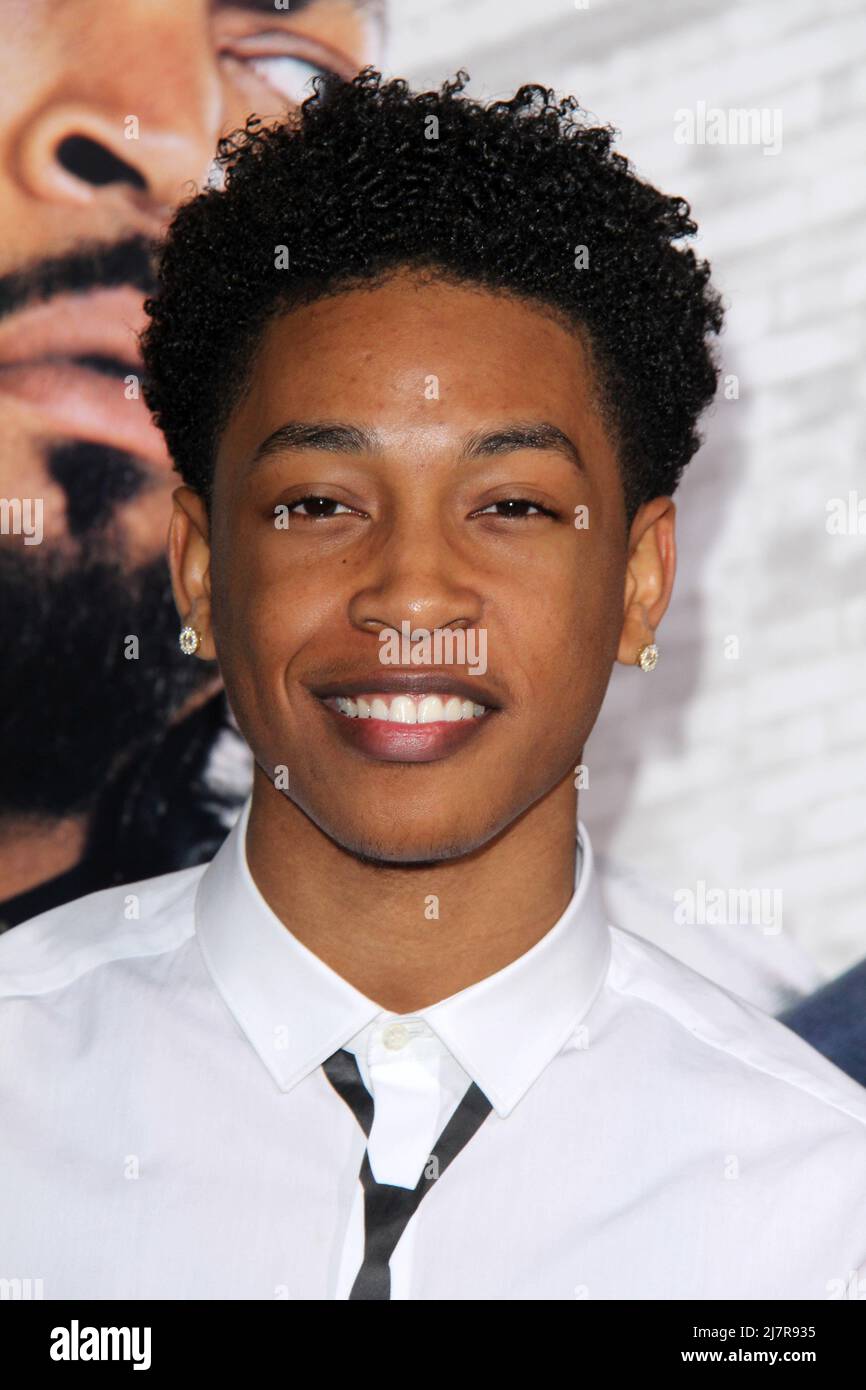 LOS ANGELES JAN 13 Jacob Latimore at the "Ride Along" World Premiere