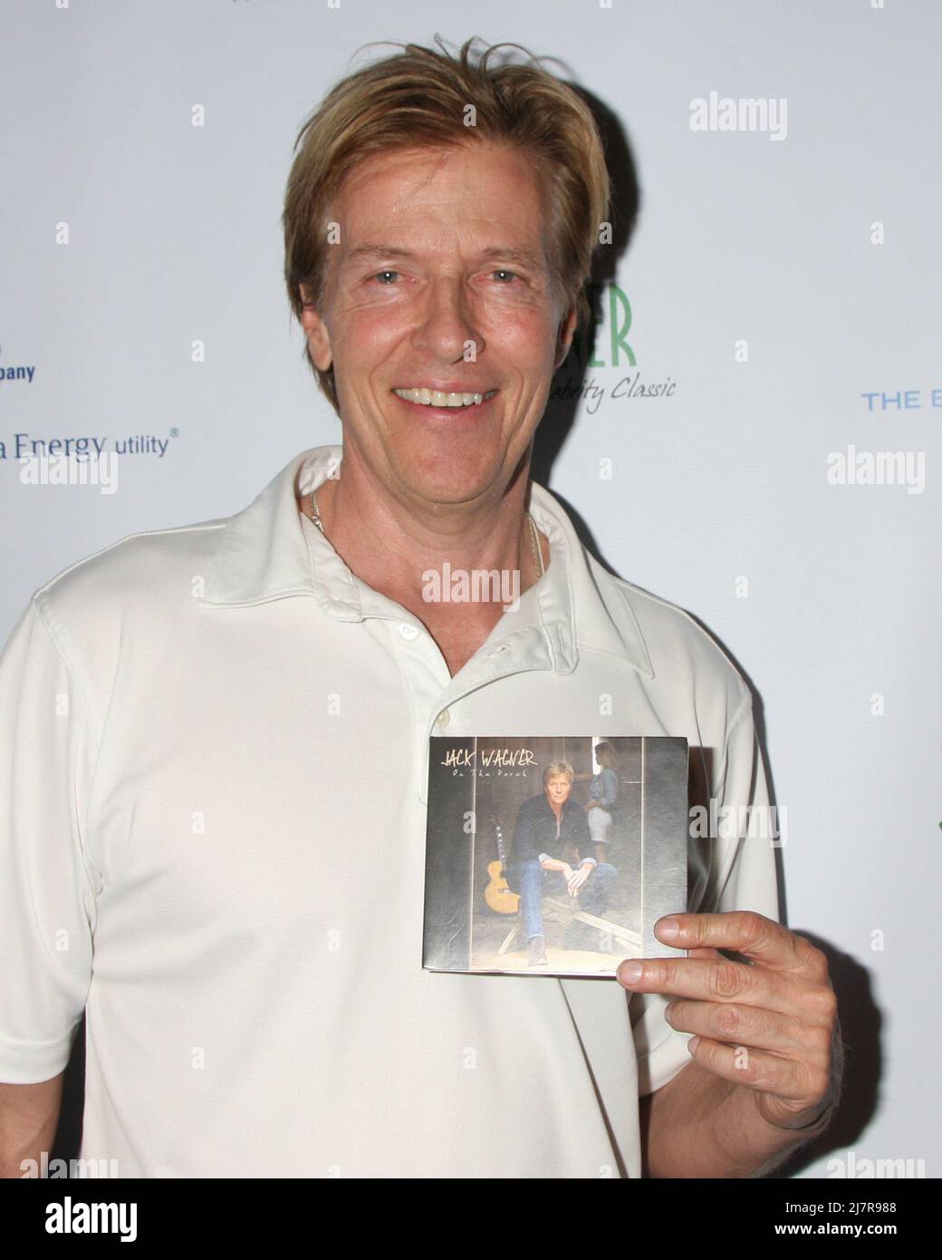 LOS ANGELES APR 14 Jack Wagner, with his new CD "On the Porch" CD