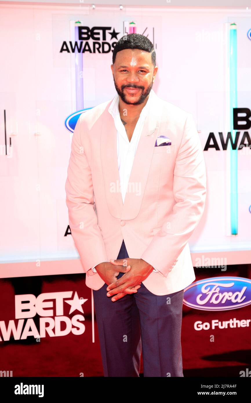 LOS ANGELES - JUN 29: Hosea Chanchez at the 2014 BET Awards - Arrivals