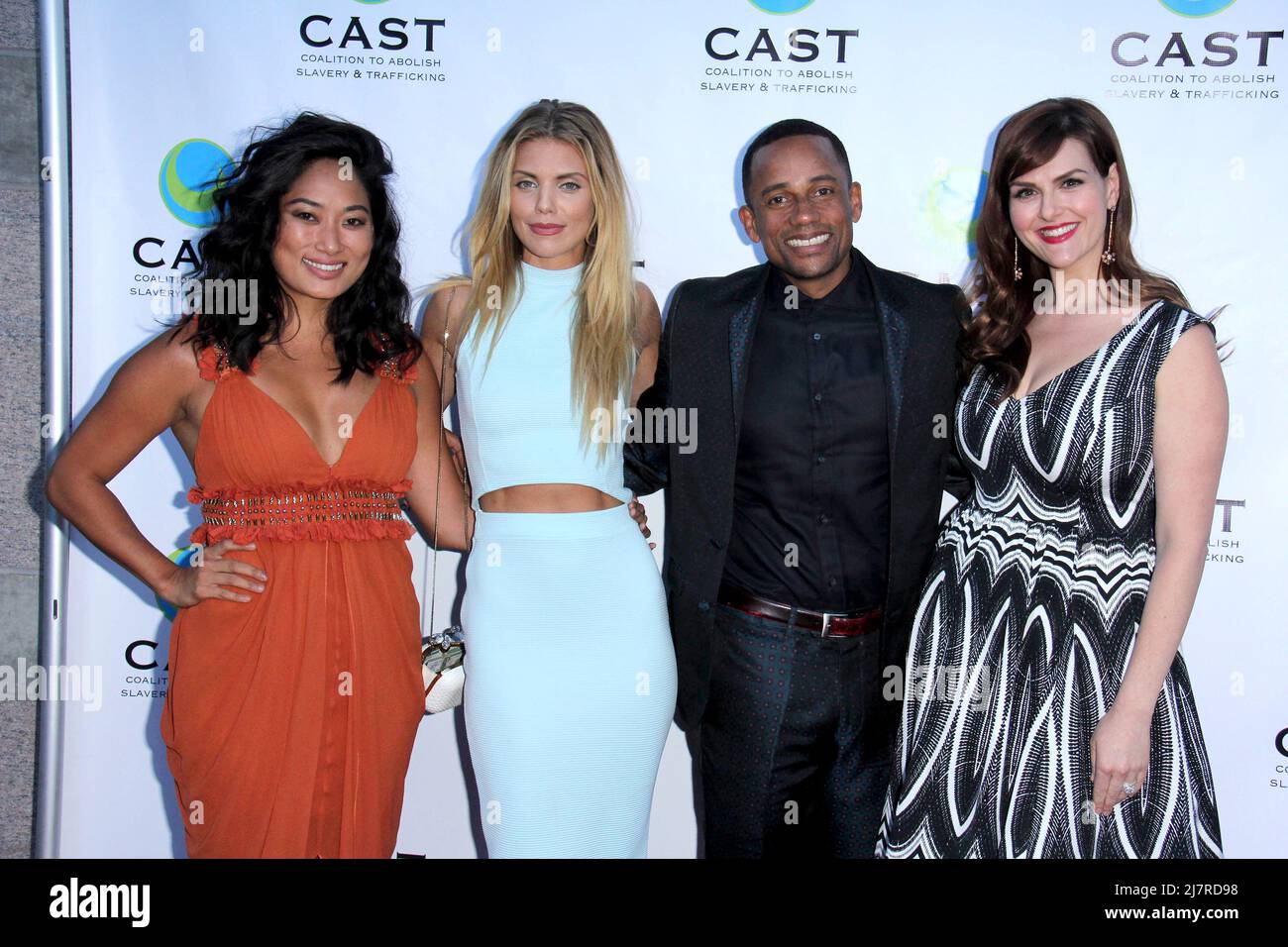 LOS ANGELES - MAY 29: Chloe Flower, AnnaLynne McCord, Hill Harper, Sara