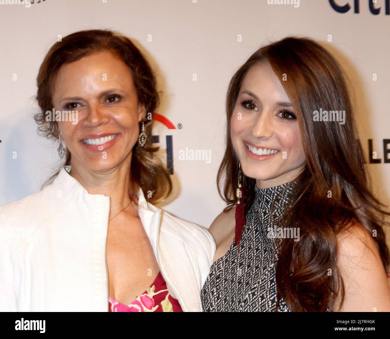 LOS ANGELES - MAR 16: Deborah Pratt, Troian Bellisario at the PaleyFEST -  \, image size:1300x1130