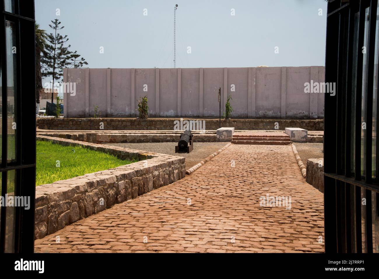 Real Felipe Fortress Callao Lima Stock Photo Alamy