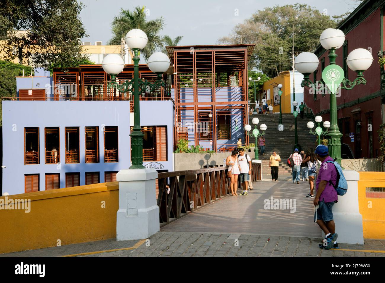 Barranco district Lima Peru Stock Photo Alamy