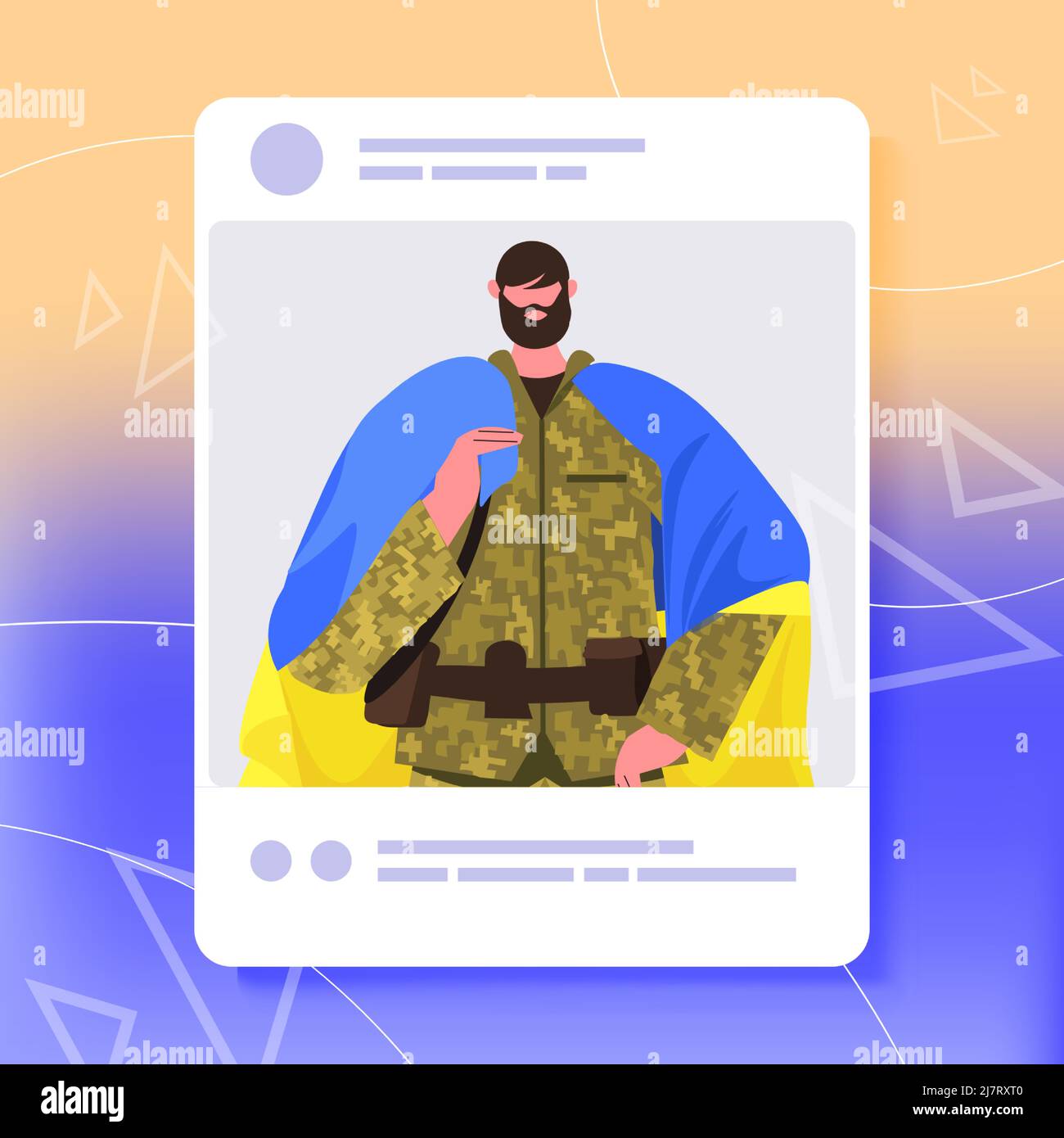 Ukrainian soldier in full body armor special forced Ukrainian defender