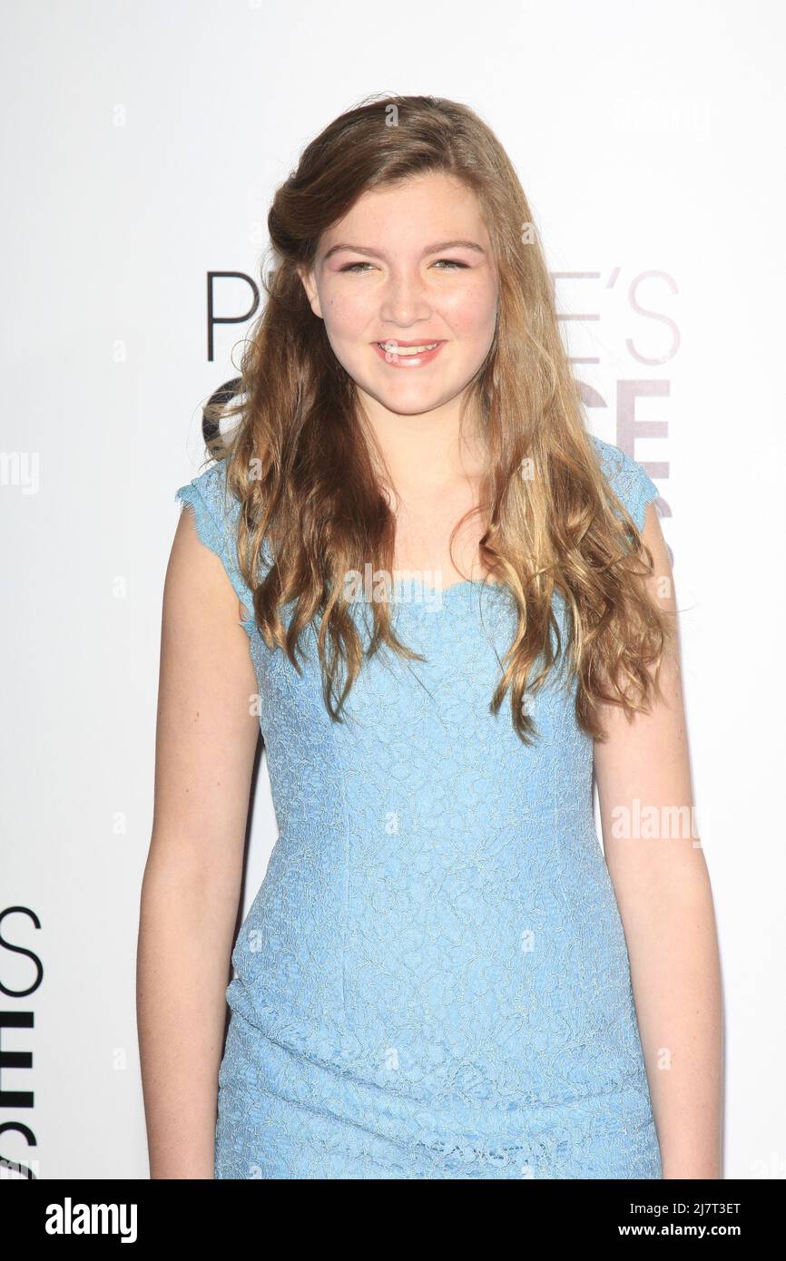 LOS ANGELES - JAN 8:  Abigail Hargrove at the People's Choice Awards 2014 Arrivals at Nokia Theater at LA LIve on January 8, 2014 in Los Angeles, CA Stock Photo